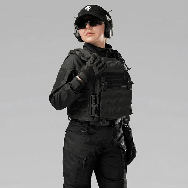Плитоноска женская Warmor gen.3 FL SPECPROM (for Ladies). Без подсумков. С быстрым боковым и верхним сбросом (без плит). Черный - Фото 5 Плитоноска женская Warmor gen.3 FL SPECPROM (for Ladies). Без подсумков. С быстрым боковым и верхним сбросом (без плит). Черный - изображение 5