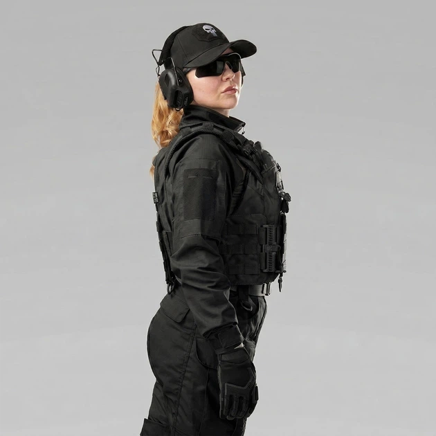 Плитоноска женская Warmor gen.3 FL SPECPROM (for Ladies). Без подсумков. С быстрым боковым и верхним сбросом (без плит). Черный - Фото 7 Плитоноска женская Warmor gen.3 FL SPECPROM (for Ladies). Без подсумков. С быстрым боковым и верхним сбросом (без плит). Черный - изображение 7