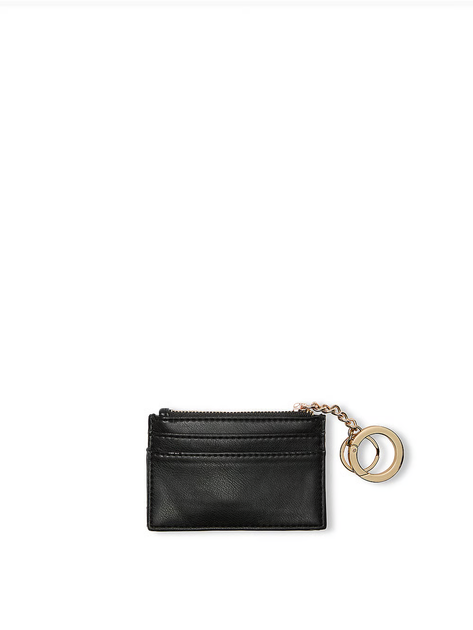 Міні-гаманець, картхолдер, візитниця Victoria's Secret Card Holder Keychain чорний - Фото 2 Міні-гаманець, картхолдер, візитниця Victoria's Secret Card Holder Keychain чорний - зображення 2