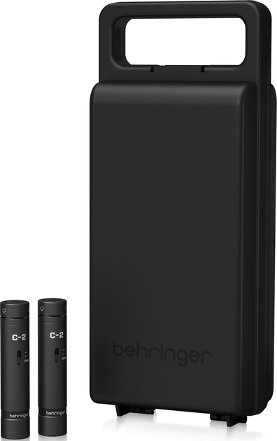 Profesjonalna sparowana para mikrofonów pojemnościowych Behringer C‑2 Dark Edition (4033653220330) - obraz 6