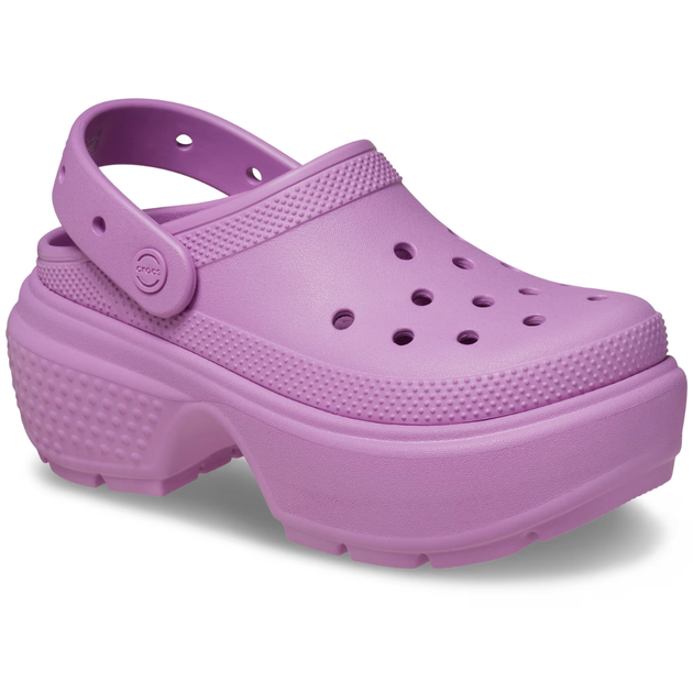 Сабо Crocs Stomp Clog 38-39 р 24.3-24.8 см Фиолетовые 209347-M6/W8 Bubble - изображение 2