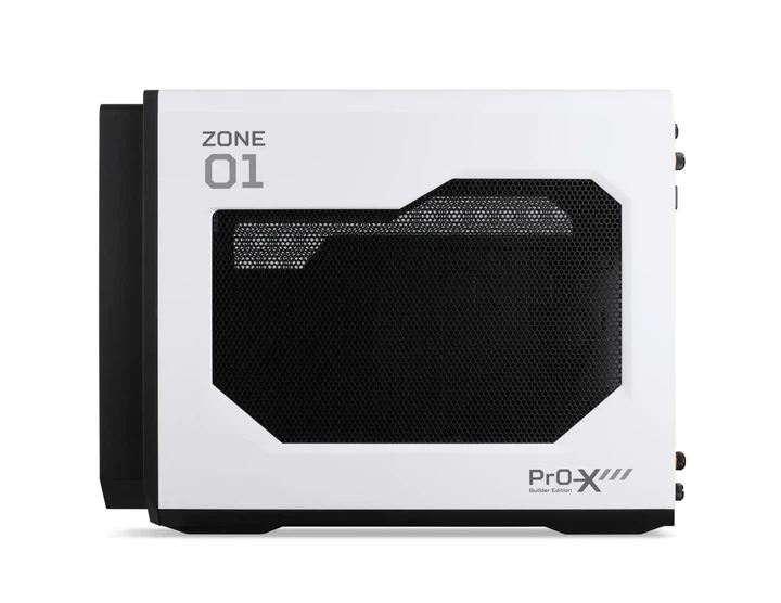 Корпус Acer Predator MI900 / с БП / Mini-ITX / USB Type-C / ARGB / Бело-черный B5 - изображение 6