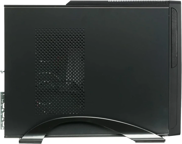 Комп'ютерний корпус Unykach Slim mATX UK 2010 / Чорний / з БЖ 450W - зображення 3