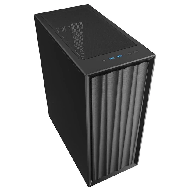 Корпус Sharkoon VK3 Black / Midi-Tower / ATX / 2x120мм Fans / GPU до 375 мм / Черный - изображение 4