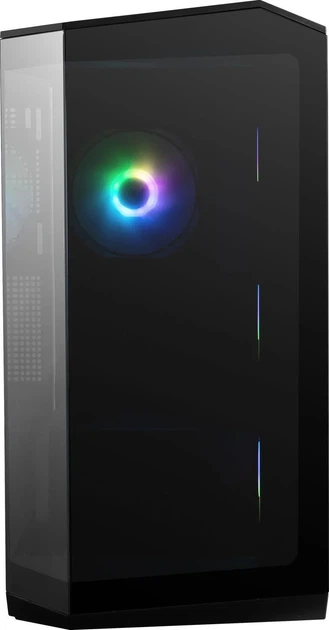 Корпус MSI MAG PANO M100R PZ / Micro-ATX / без БП / 4x120mm ARGB / Project Zero support / USB-C 3.2 Gen 2x2 / Black - изображение 4