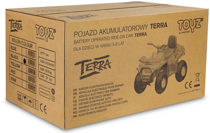 Pojazd akumulatorowy Buggy Toyz Terra Blue (5908310396897) - obraz 11