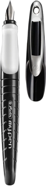 Pióro wieczne Herlitz My.Pen M czarno-biała obudowa (4008110380612) - Zdjęcie 2 Pióro wieczne Herlitz My.Pen M czarno-biała obudowa (4008110380612) - obraz 2