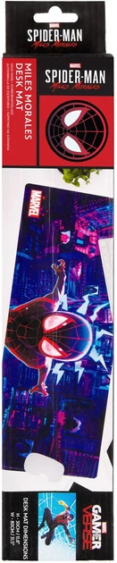 Ігрова поверхня Paladone Marvel: Spiderman Miles Morales 80 x 30 см (PP14480SPM) - Фото 3 Ігрова поверхня Paladone Marvel: Spiderman Miles Morales 80 x 30 см (PP14480SPM) - зображення 3