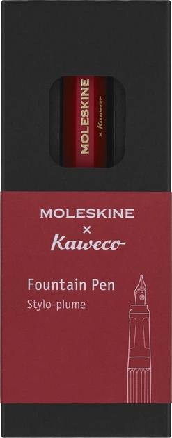 Pióro wieczne Moleskine Kaweco Red M niebieskie (8056598854916) - obraz 5