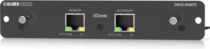 Карта розширення Klark Teknik DN32-DANTE (0748252143440) - зображення 3