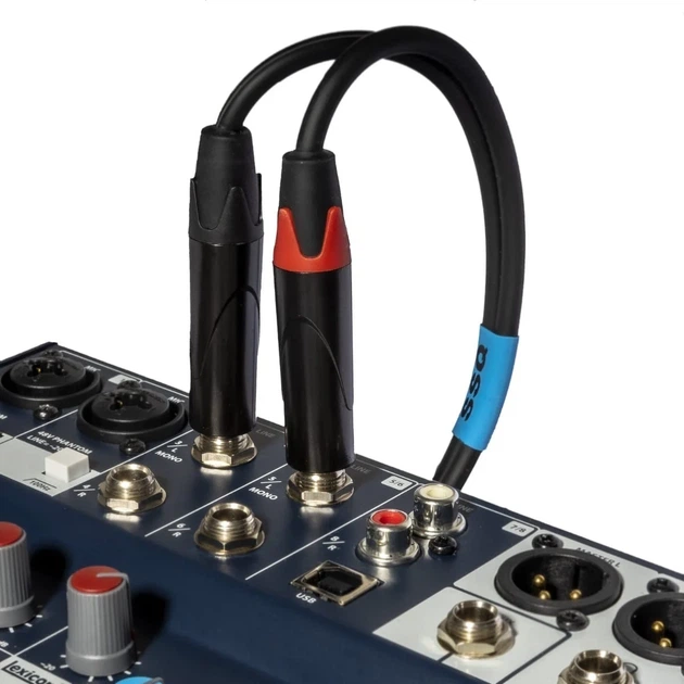Rozdzielacz SSQ JSJM5 Jack - 2x Mono Jack 5 m (5904161820048) - obraz 5