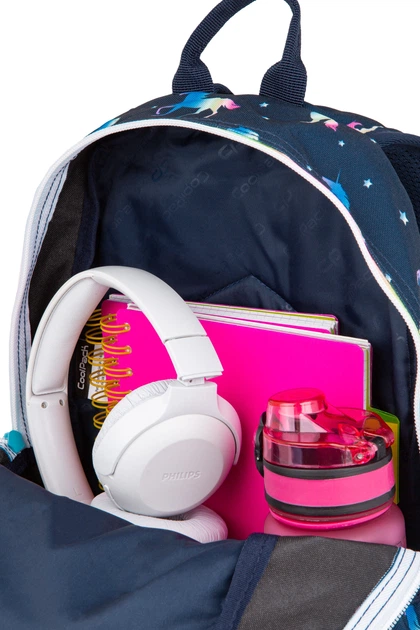 Plecak przedszkolny CoolPack Toby Blue Unicorn 10 l 35 x 26 x 12 cm (5903686324277) - obraz 6