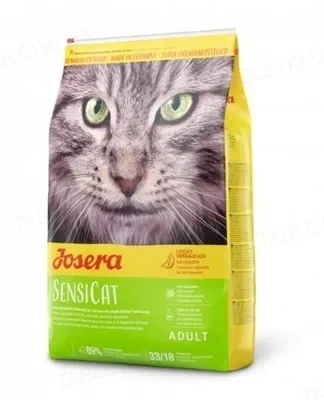 Сухой корм Josera SensiCat корм для кошек с чувствительным пищеварением 10 кг утка, индейка - Фото 1 Сухой корм Josera SensiCat корм для кошек с чувствительным пищеварением 10 кг утка, индейка - изображение 1