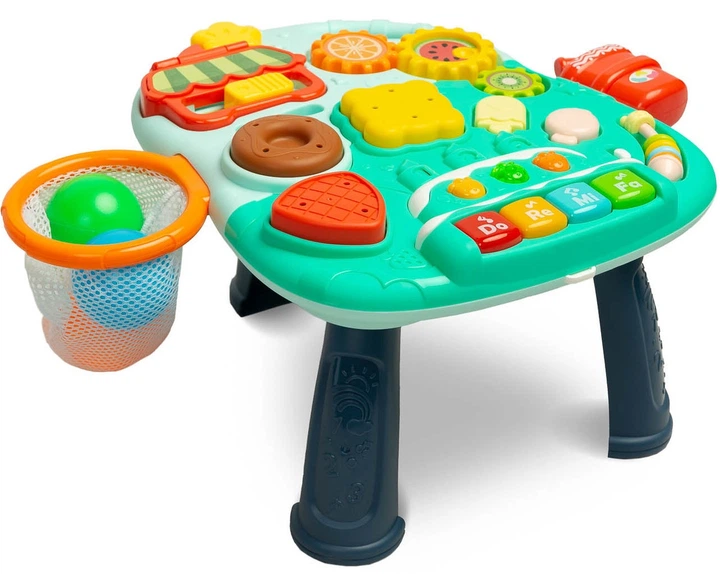 Chodzik wielofunkcyjny Toyz 5 w 1 Turkusowy (5908310393834) - Zdjęcie 4 Chodzik wielofunkcyjny Toyz 5 w 1 Turkusowy (5908310393834) - obraz 4