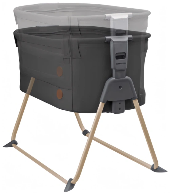 Łóżeczko dostawne Maxi-Cosi Tori Beyond Graphite Eco (3220660344178) - obraz 4