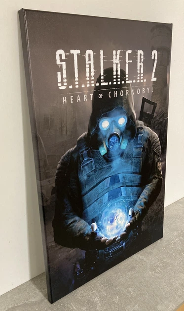 Интерьерная картина Сталкер 2, Stalker 2, Припять, Чернобыль, декор комнаты геймера, 60×43 см (id7201) - изображение 3