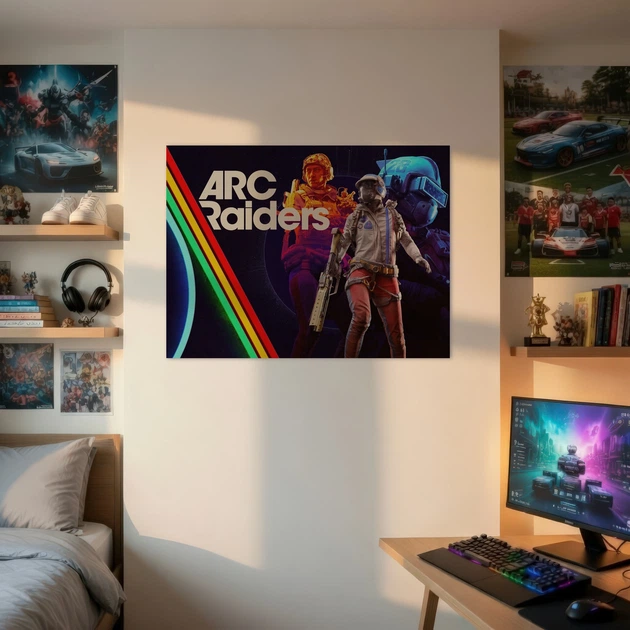 Постер ARC Raiders, тактический экстракшн шутер, A2 45×60 см (id7311) - изображение 2