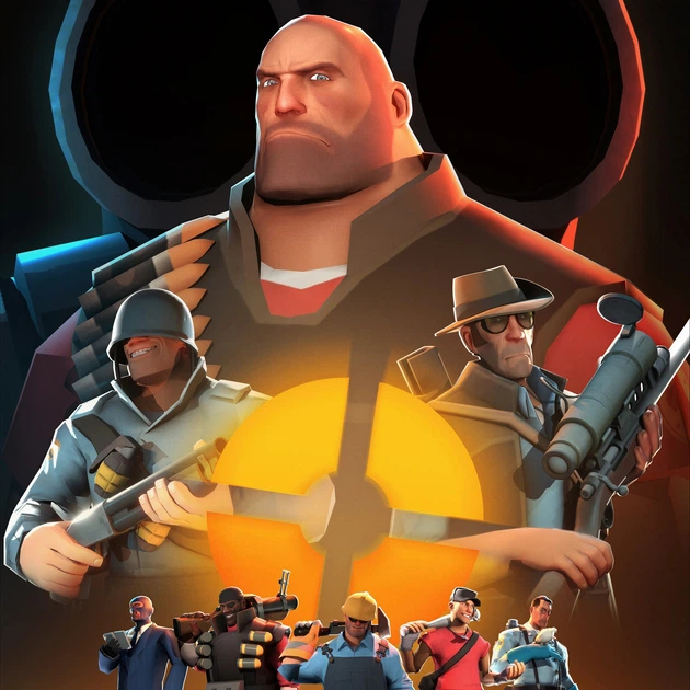Интерьерная картина Team Fortress 2, TF2, декор комнаты геймера, 42×30 см (id7319) - изображение 3