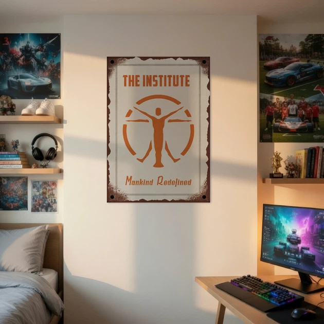Постер Фаллаут, Fallout, The Institute, A2 60×43 см (id2173) - изображение 2