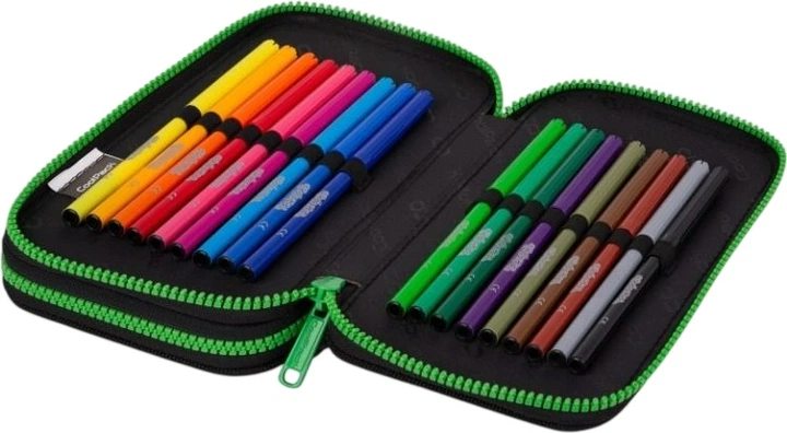 Piórnik CoolPack Jumper 2 Kids From The Block dwukomorowy z wyposażeniem 19.5 x 12.5 x 5 cm (5903686367021) - obraz 3