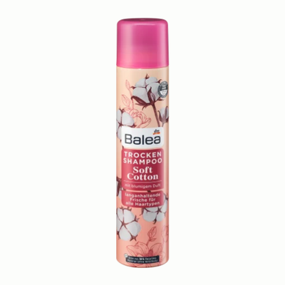 Сухий шампунь - спрей для волосся Balea Trocken Shampoo Soft Cotton (для чутливої шкіри голови ) 200 ml - изображение 2