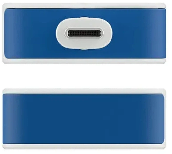 Hub USB Hyper HyperDrive Flex 4 Port USB-C Hub White/Blue (HD5201BUGL) - obraz 3