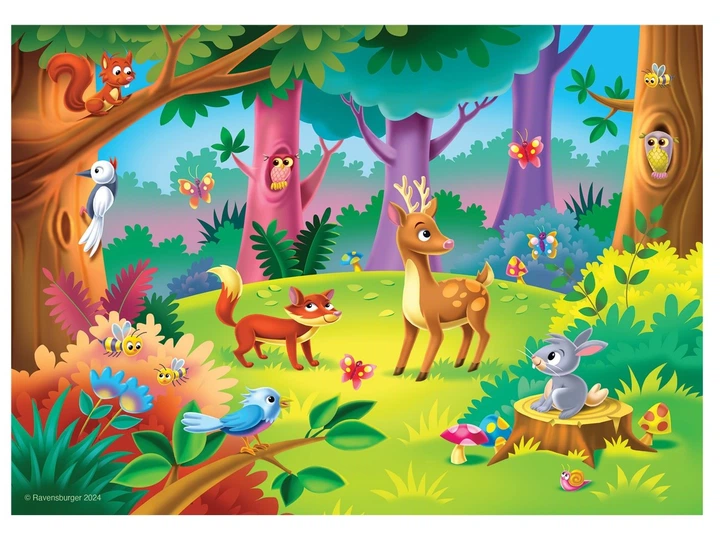 Пазл Ravensburger Мої перші пазли – До скількох ти можеш порахувати? (12004065) (4005555040651)  - зображення 4