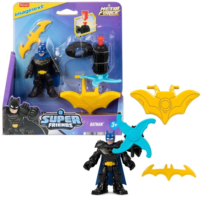 Zestaw Fisher-Price DC Batman super friends: Metal Force 7.5 cm JDK91 (194735286362) - obraz 2