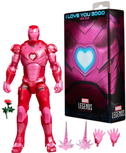 Набір Hasbro Marvel Classic: Marvel Legends Series I Love You 3000 Iron Man 15 см G2117 (5010996352491) - зображення 3