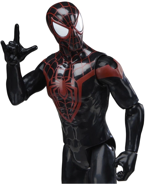 Фігурка Hasbro Marvel Titan Series Spider-Man: Miles Morales 30 см G2857 (5010996361561) - зображення 4