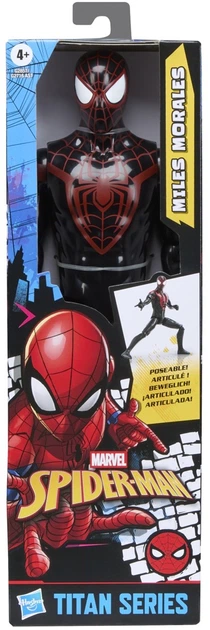 Фігурка Hasbro Marvel Titan Series Spider-Man: Miles Morales 30 см G2857 (5010996361561) - зображення 5