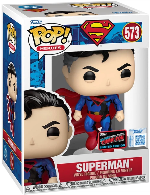 Фігурка Funko Pop! Heroes DC: Superman 10 см 86227 (889698862271) - зображення 2