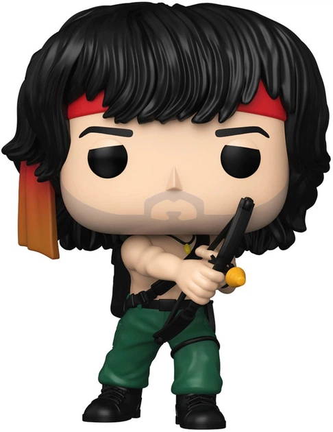 Фігурка Funko Pop! Movies Rambo: First Blood Part II — John Rambo 10 см 90362 (889698903622) - зображення 2