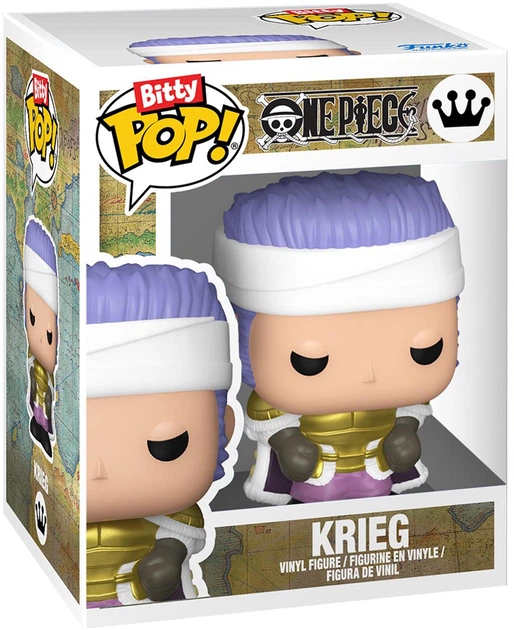 Набір фігурок Funko Bitty Pop! One Piece: Санджі, Зефф, Кріг 2.3 см 86894 (889698868945) - зображення 5