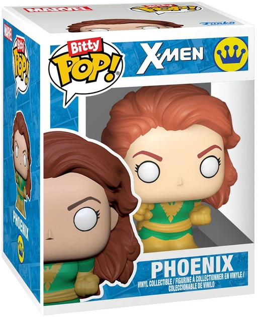 Набір фігурок Funko Bitty Pop! X-Men: Фенікс, Янгол, Айсмен, Циклоп 2.3 см 91391 (889698913911) - зображення 4