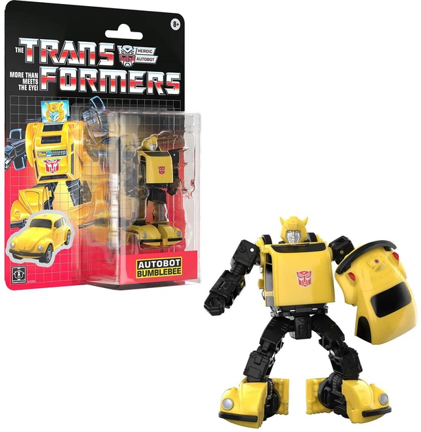 Figurka Hasbro Transformers: Heroic Autobot Retro G1 Autobot Bumblebee 13 cm G1093 (5010996303592) - obraz 3