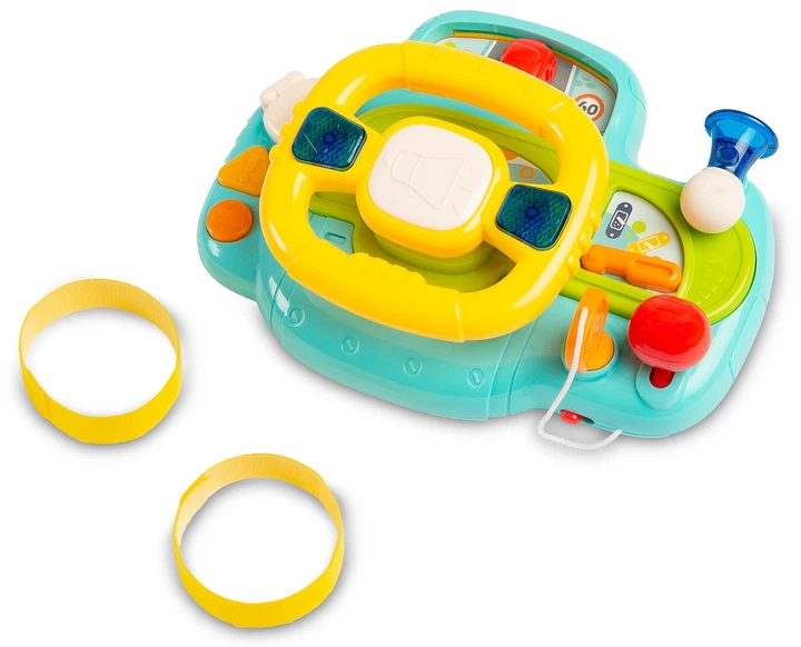 Розвиваюча іграшка Toyz Кермо гонщика Бірюзова (5908310397955) - зображення 4