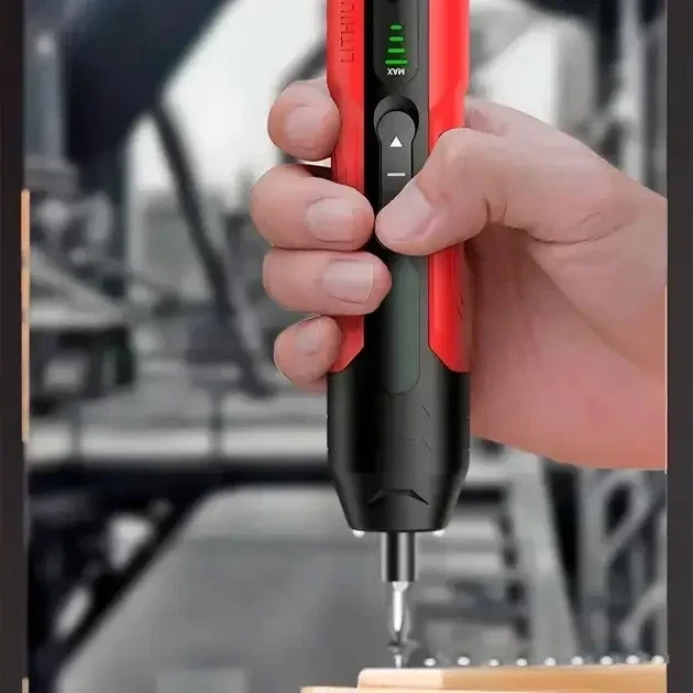 Аккумуляторная электроотвертка с набором бит 27в1, USB-C, LED-подсветка, 2–5 Нм - Фото 5 Аккумуляторная электроотвертка с набором бит 27в1, USB-C, LED-подсветка, 2–5 Нм - изображение 5
