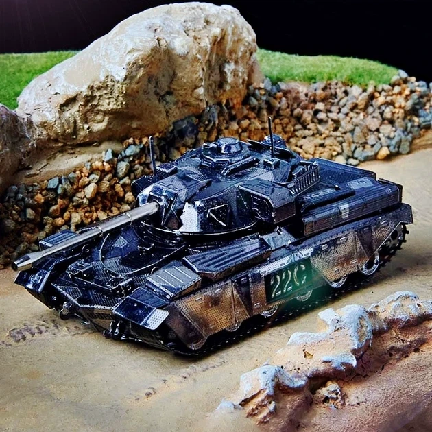 Конструктор металлический Shupin танк Chieftain MK50 (цветной) - Фото 1 Конструктор металлический Shupin танк Chieftain MK50 (цветной) - изображение 1
