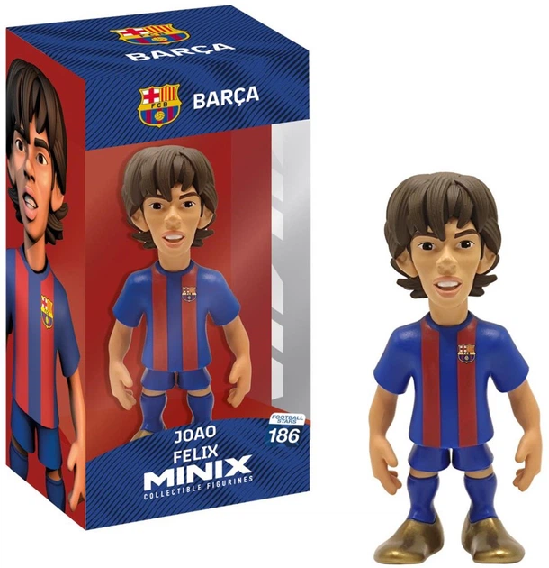 Фигурка Minix Football Stars: ФК Барселона Жоау Феликс 12 см MNX88000 (8056379171386) - Фото 2 Фигурка Minix Football Stars: ФК Барселона Жоау Феликс 12 см MNX88000 (8056379171386) - изображение 2