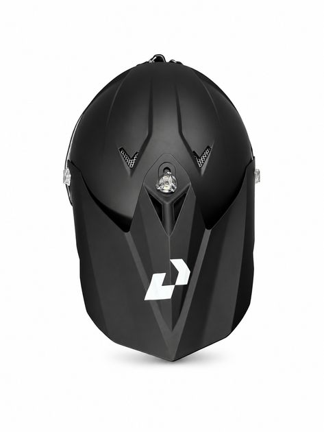 Кросовий мотошолом Uchoose Matte Black Розмір M з окулярами | Шолом для ендуро, мотокросу та ATV - Фото 2 Кросовий мотошолом Uchoose Matte Black Розмір M з окулярами | Шолом для ендуро, мотокросу та ATV - зображення 2