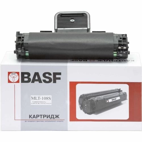 Картридж Samsung MLT-D108S, Black, BASF (BASF-KT-MLT108S) - Фото 1 Картридж Samsung MLT-D108S, Black, BASF (BASF-KT-MLT108S) - зображення 1