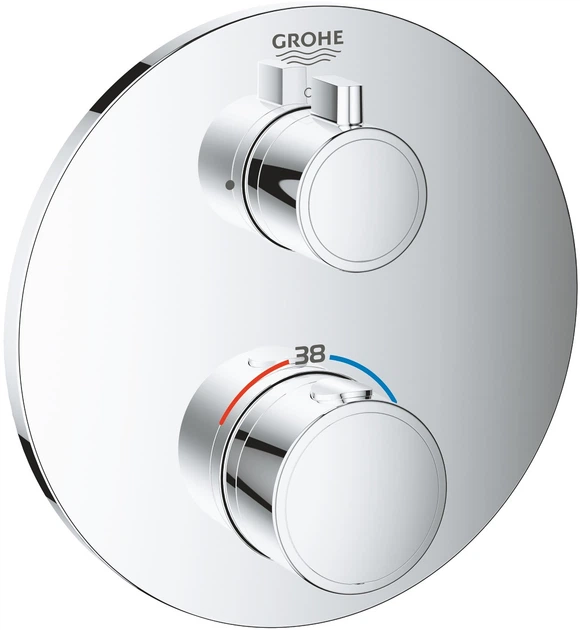Element zewnętrzny baterii Grohe Grohtherm 24075000 - obraz 2