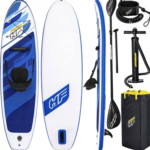 SUP доска 305 см Bestway с аксессуарами 120 кг для туринга синяя - Фото 2 SUP доска 305 см Bestway с аксессуарами 120 кг для туринга синяя - изображение 2