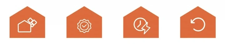 Раскладной компактный деревянный стол Ruhhy 80x75 см для работы и учебы черная рама бежевая столешница - изображение 8