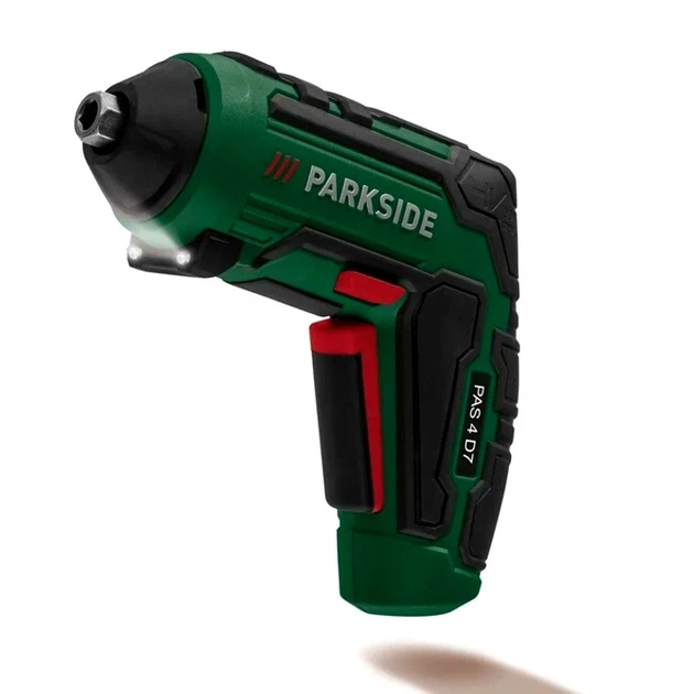 Аккумуляторная отвертка Parkside 4 В 1500 мАч 10 Нм с битами 15 предметов USB-C компактная - Фото 4 Аккумуляторная отвертка Parkside 4 В 1500 мАч 10 Нм с битами 15 предметов USB-C компактная - изображение 4