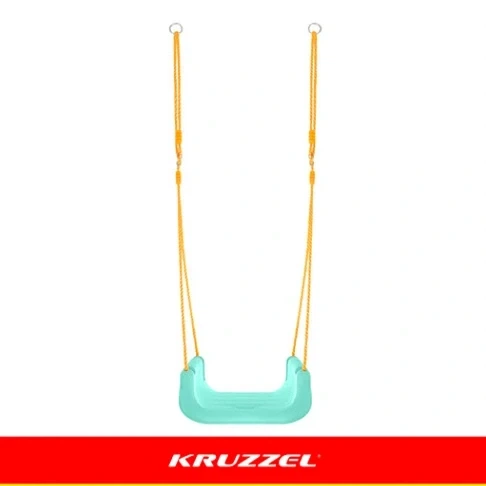 Детская качеля-трансформер 3 в 1 до 30 кг разноцветная для дома и сада Kruzzel - изображение 8