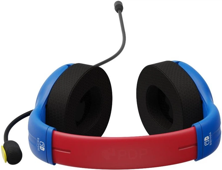Słuchawki PDP Airlite Wired Gaming Stereo Headset Nintendo Switch Mario Dash (0708056069742) - obraz 3