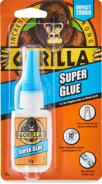 Klej Gorilla Sports Super Glue 2 g (E7000) (5704947004262) - Zdjęcie 1 Klej Gorilla Sports Super Glue 2 g (E7000) (5704947004262) - obraz 1