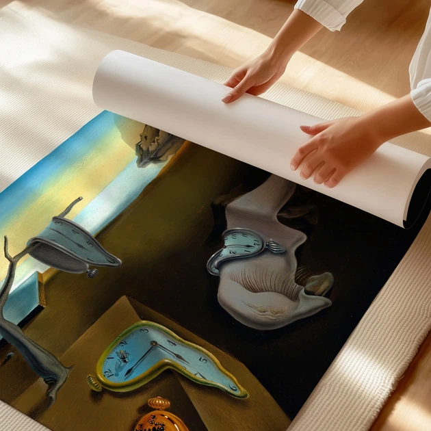 Постер Постоянство памяти, Сальвадор Дали, Salvador Dalí, Persistence of Memory, A1 60×83 см (id6356) - изображение 3